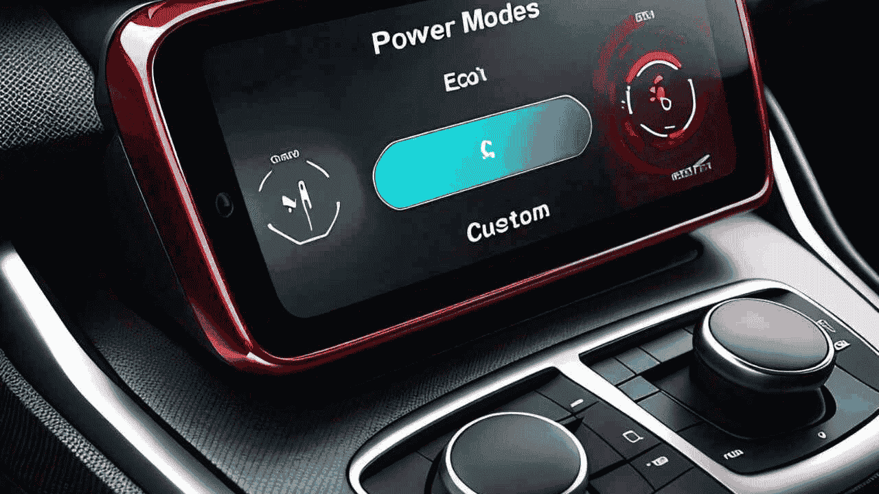 Electric car transmission mode